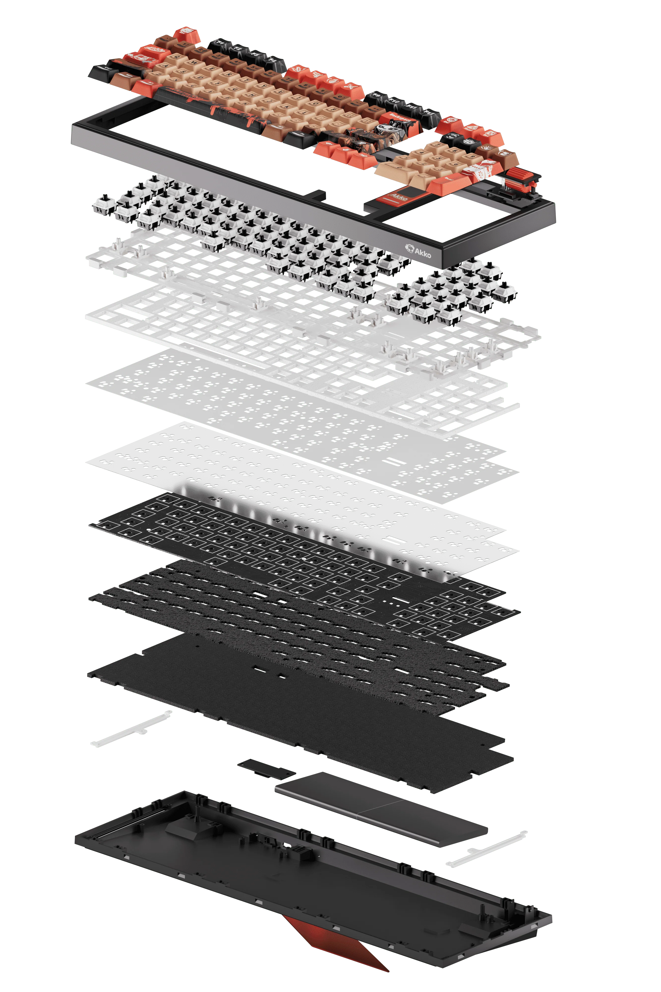 5098B Mechanical Keyboard with Screen - Image 23