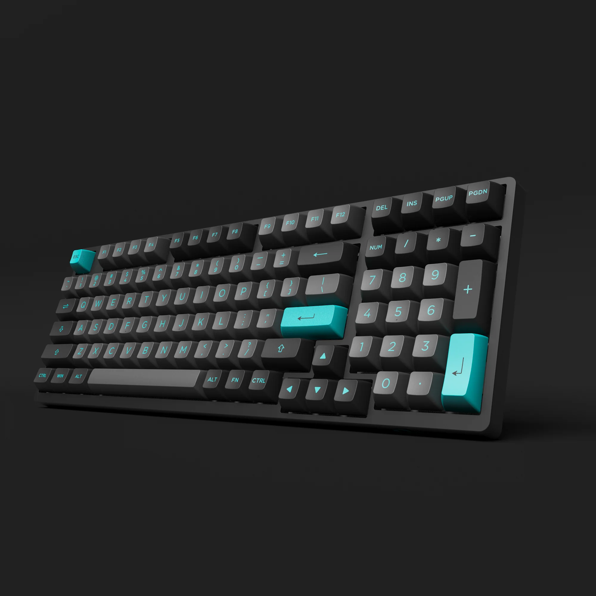Black & Cyan 3098N - Image 6