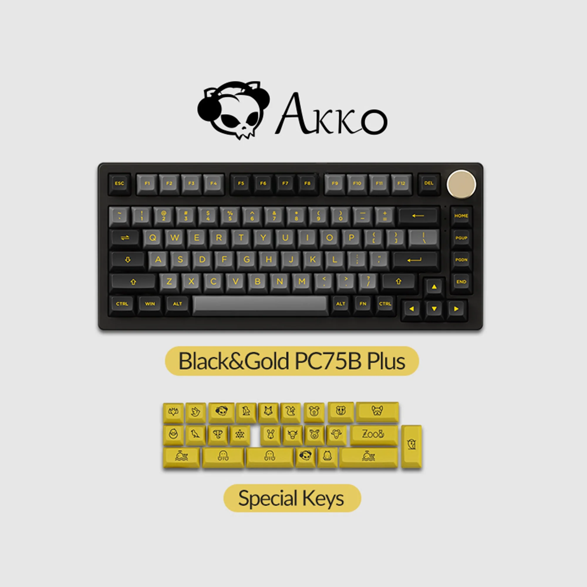 Black & Gold PC75B Plus v2 - Image 9