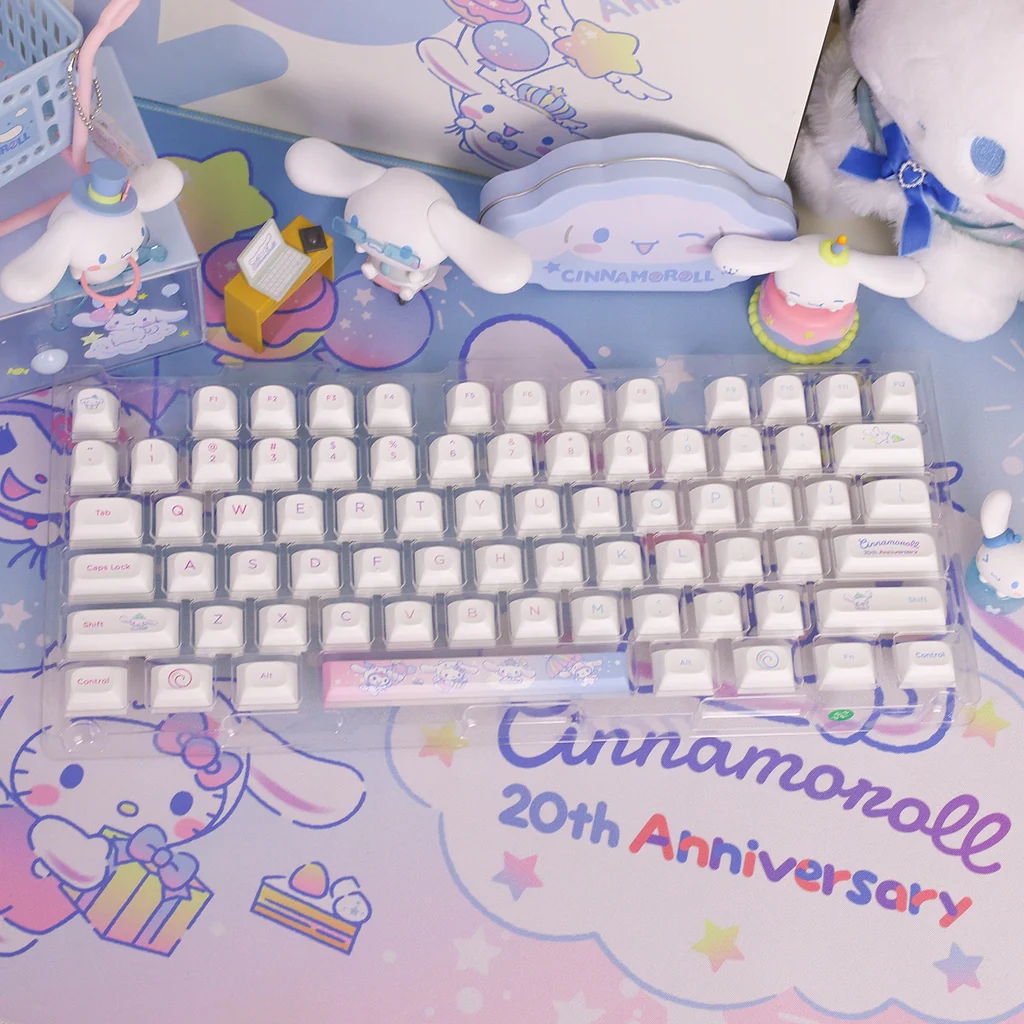 Cinnamoroll 20th Anniversary OPI Keycap Set(127-Key) - Image 10
