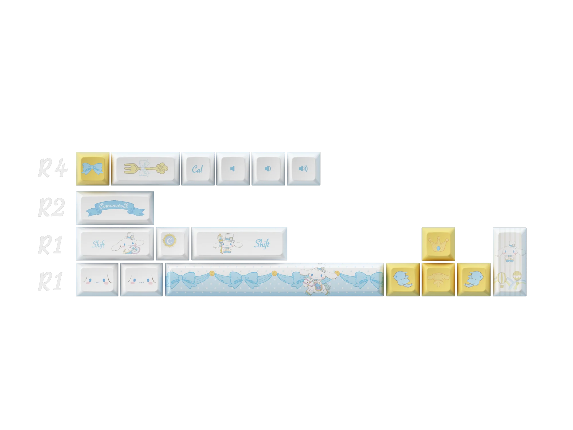 Cinnamoroll Keycap set (165-key) - Image 4