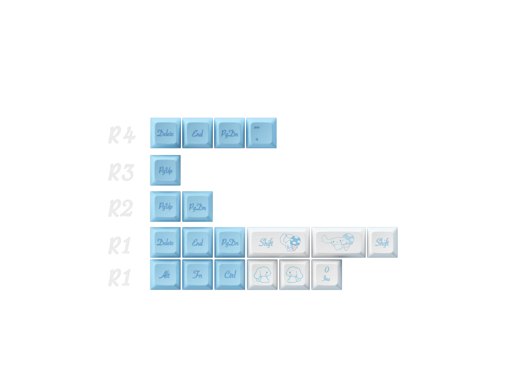 Cinnamoroll Keycap set (165-key) - Image 5