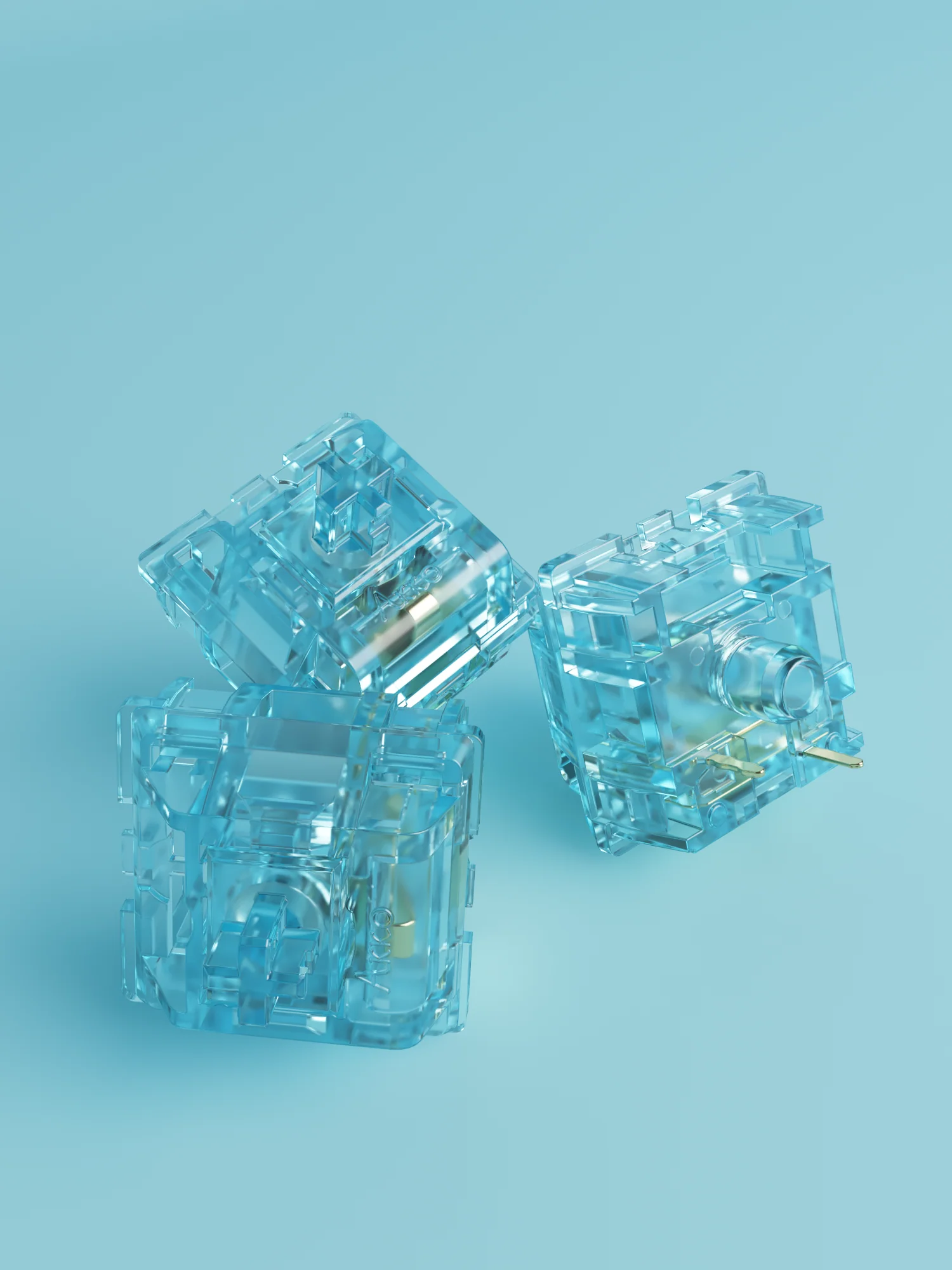 CS Crystal Blue Switch (45pcs) - Image 3