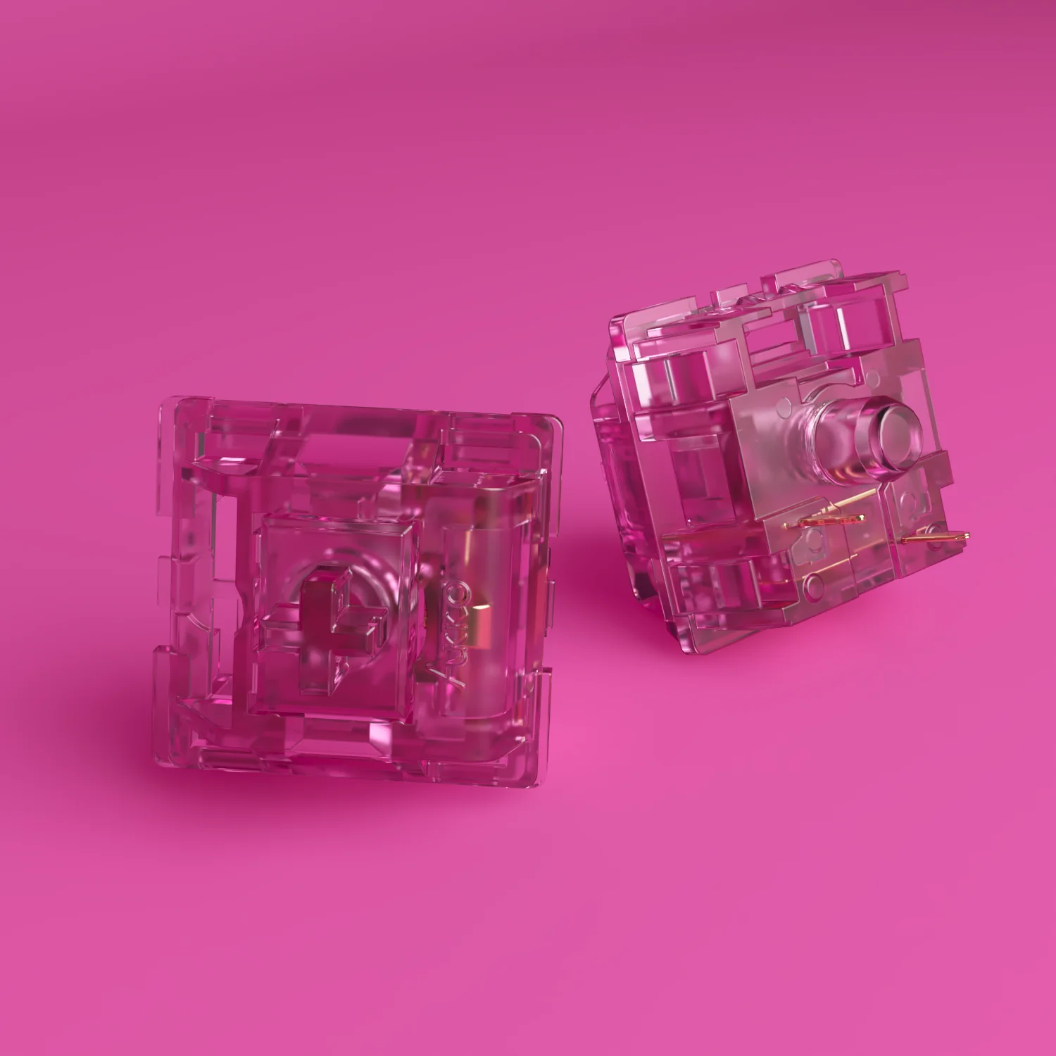 CS Crystal Wine Red Switch (45pcs) - Image 3