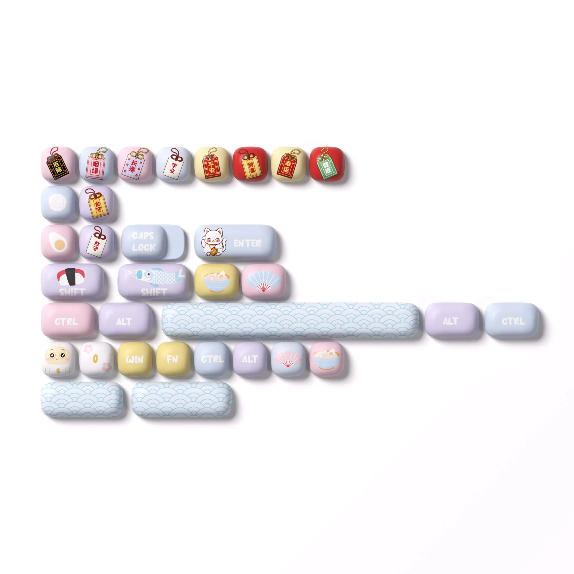 Good Luck Charm Keycap Set (138-key) - Image 7