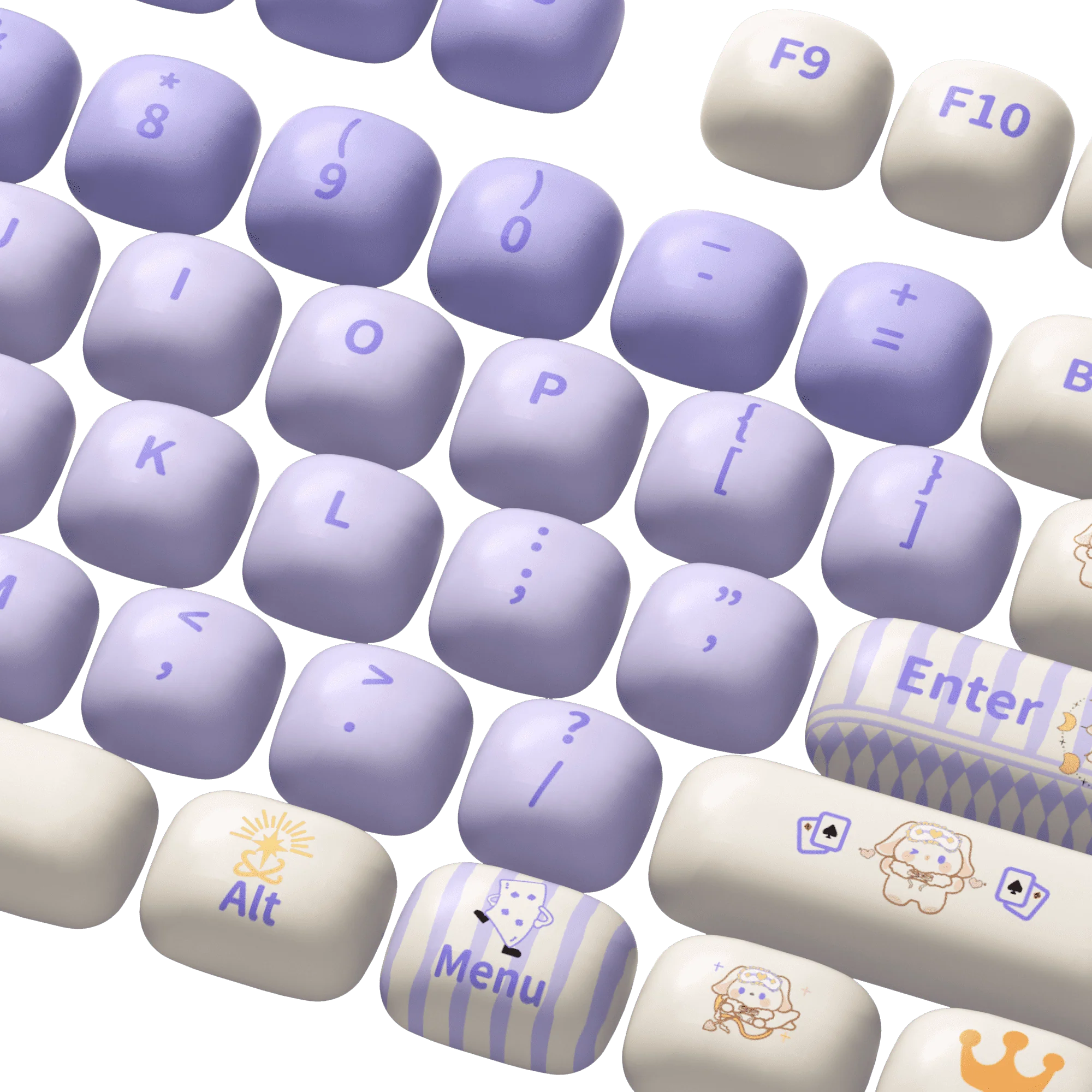 Magic Lop Bunny Keycap Set (146-key) - Image 3