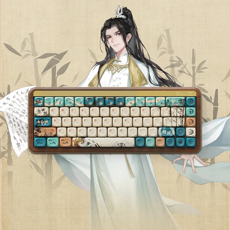 MU01 Wooden Keyboard - Image 10