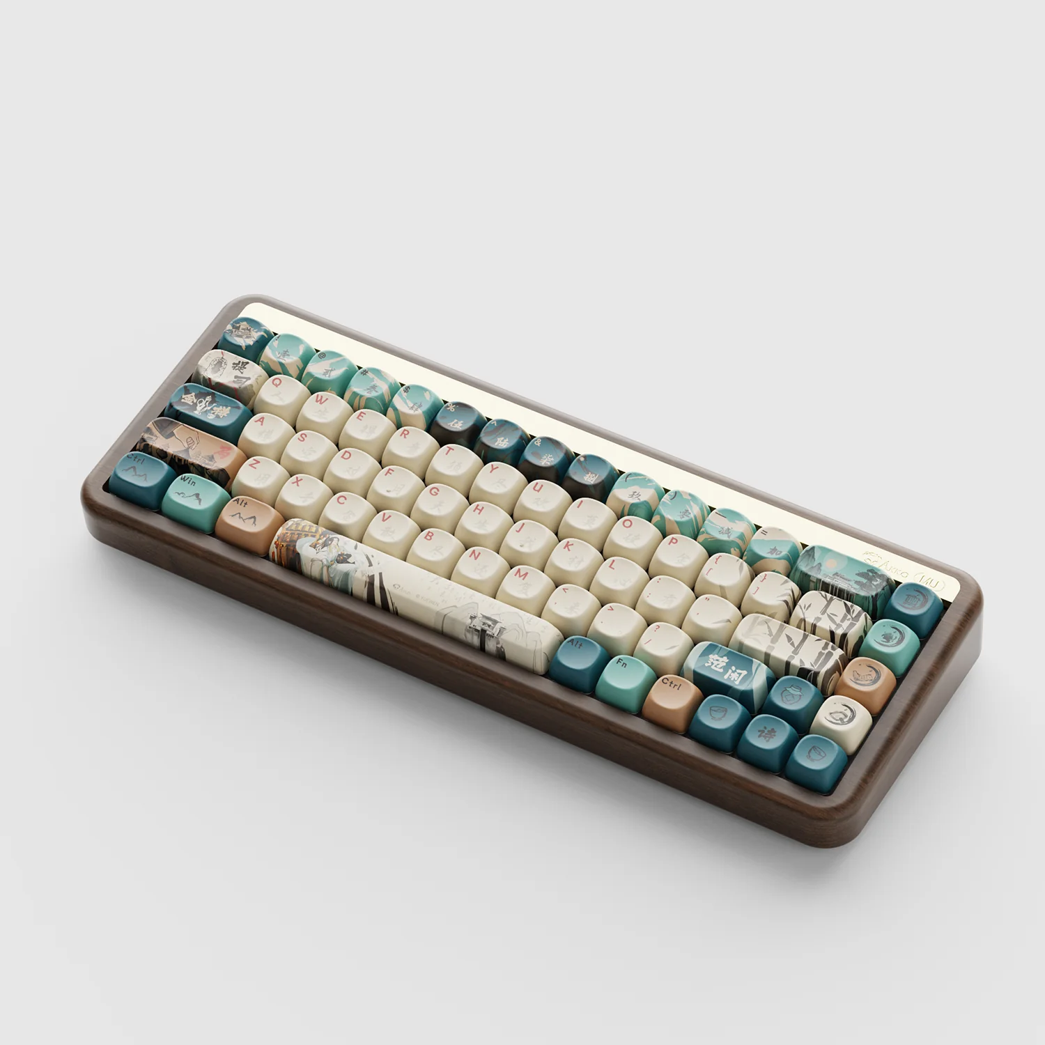 MU01 Wooden Keyboard - Image 12