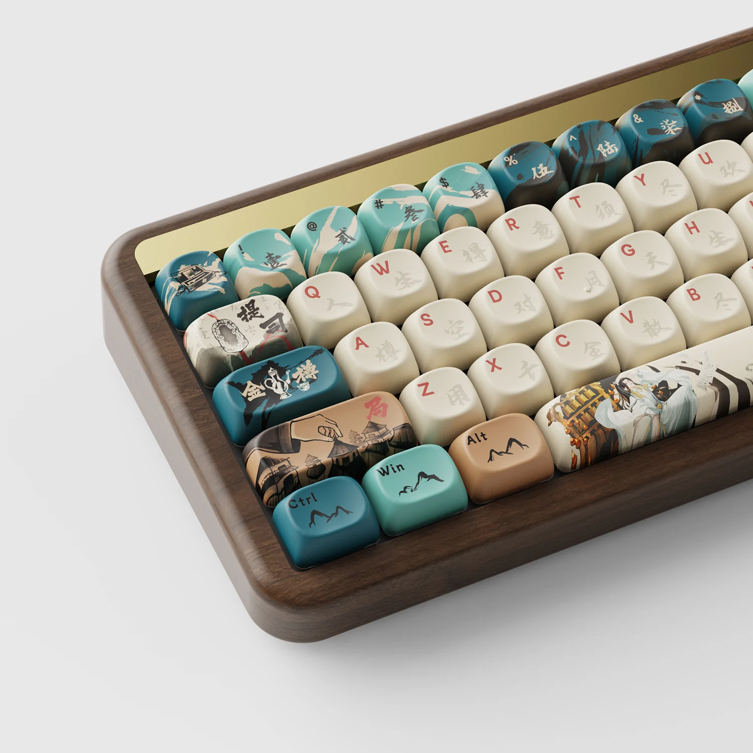 MU01 Wooden Keyboard - Image 14