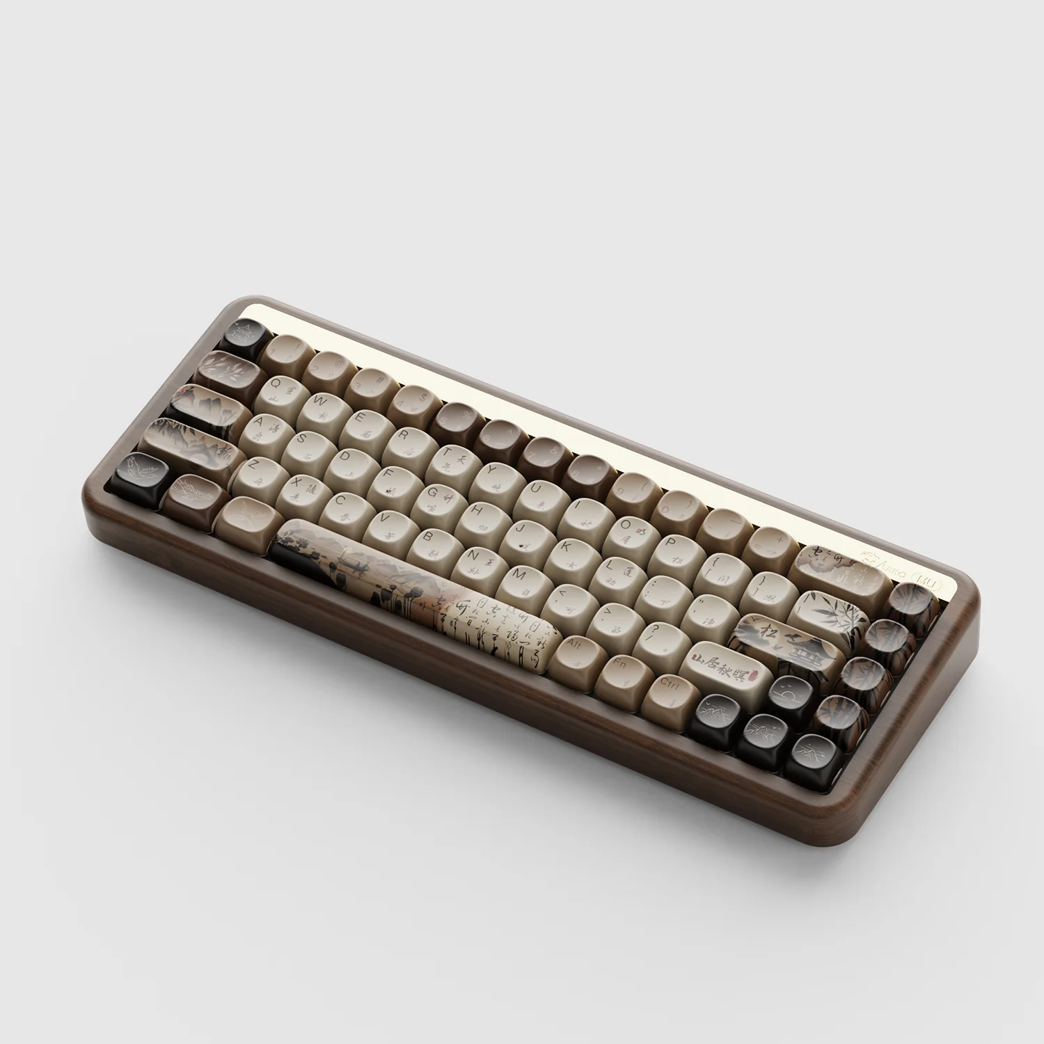 MU01 Wooden Keyboard - Image 7