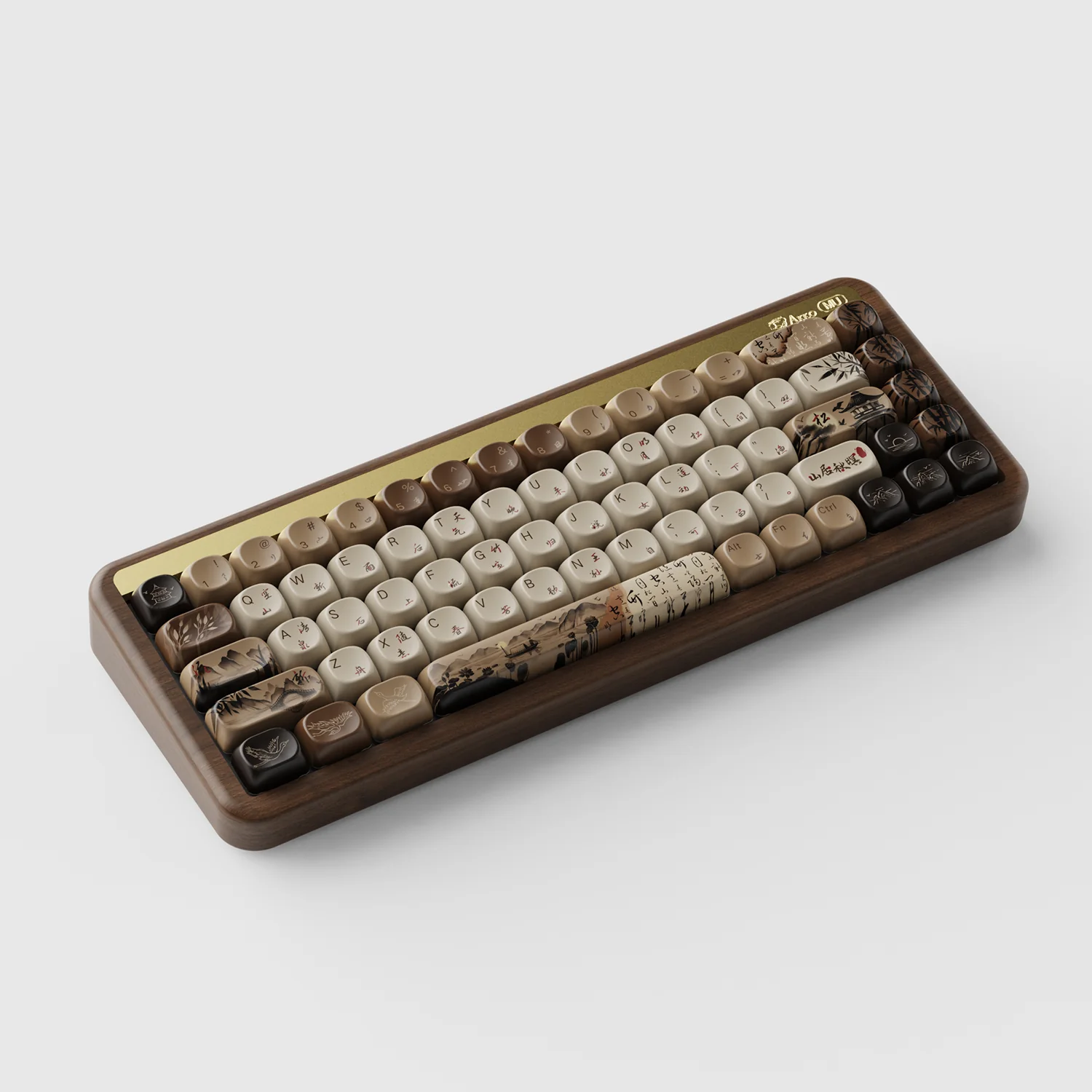 MU01 Wooden Keyboard - Image 8