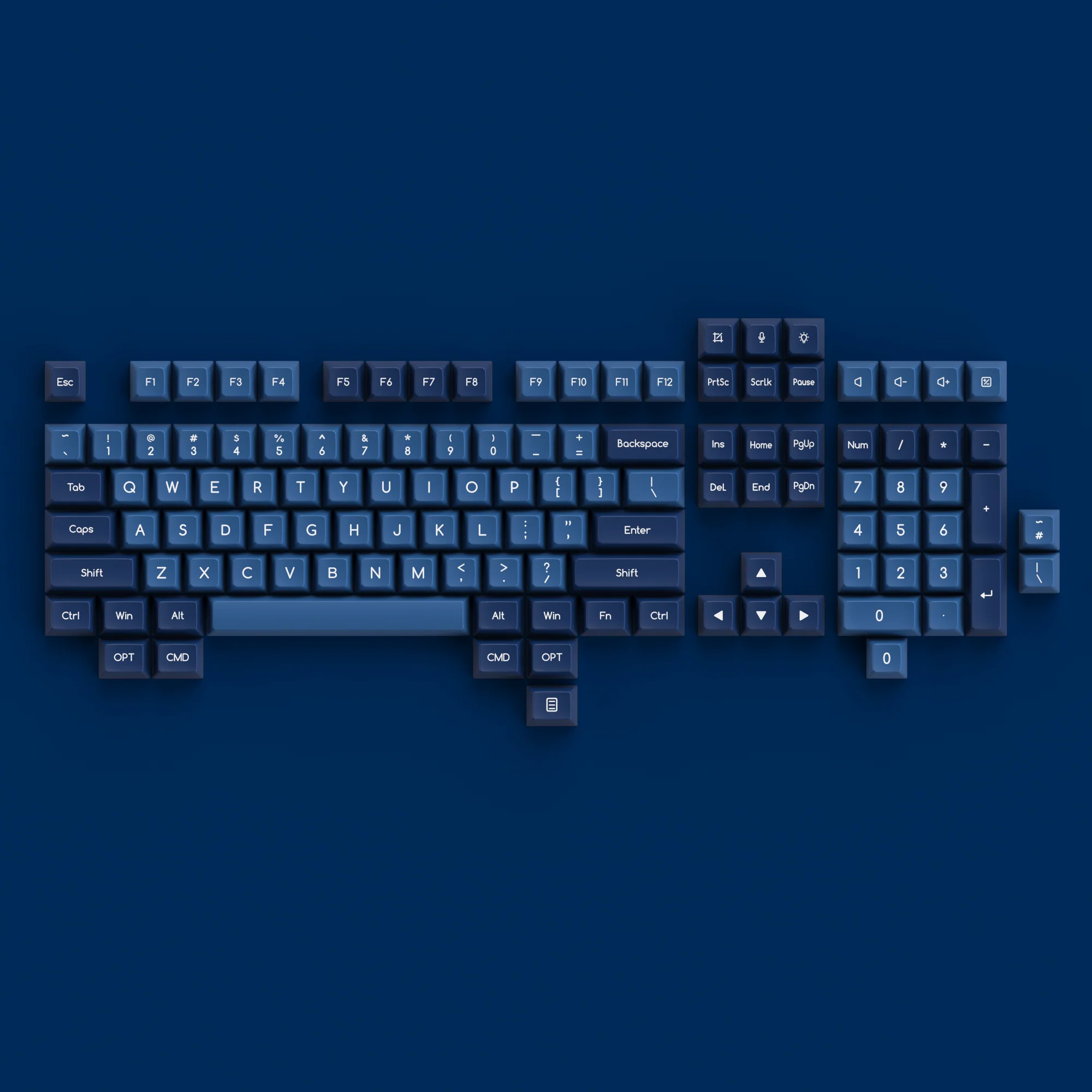 Ocean Star ABS SAL Keycap Set (195-Key) - Image 4