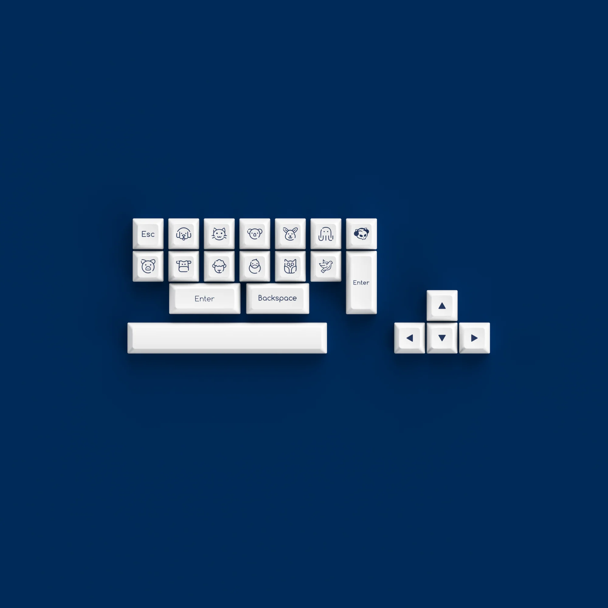 Ocean Star ABS SAL Keycap Set (195-Key) - Image 7