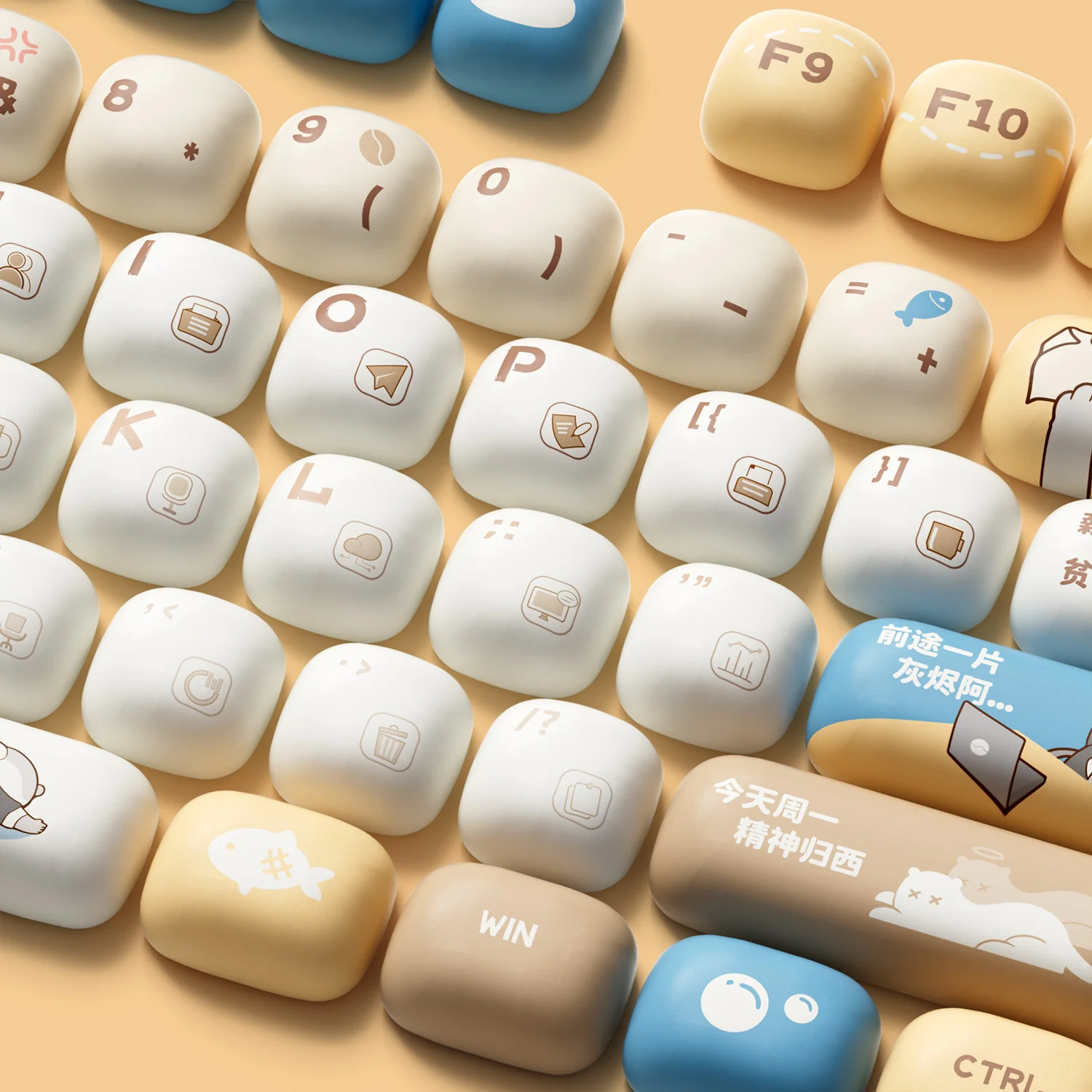 Otter Hustle Keycap Set (138-key) - Image 13