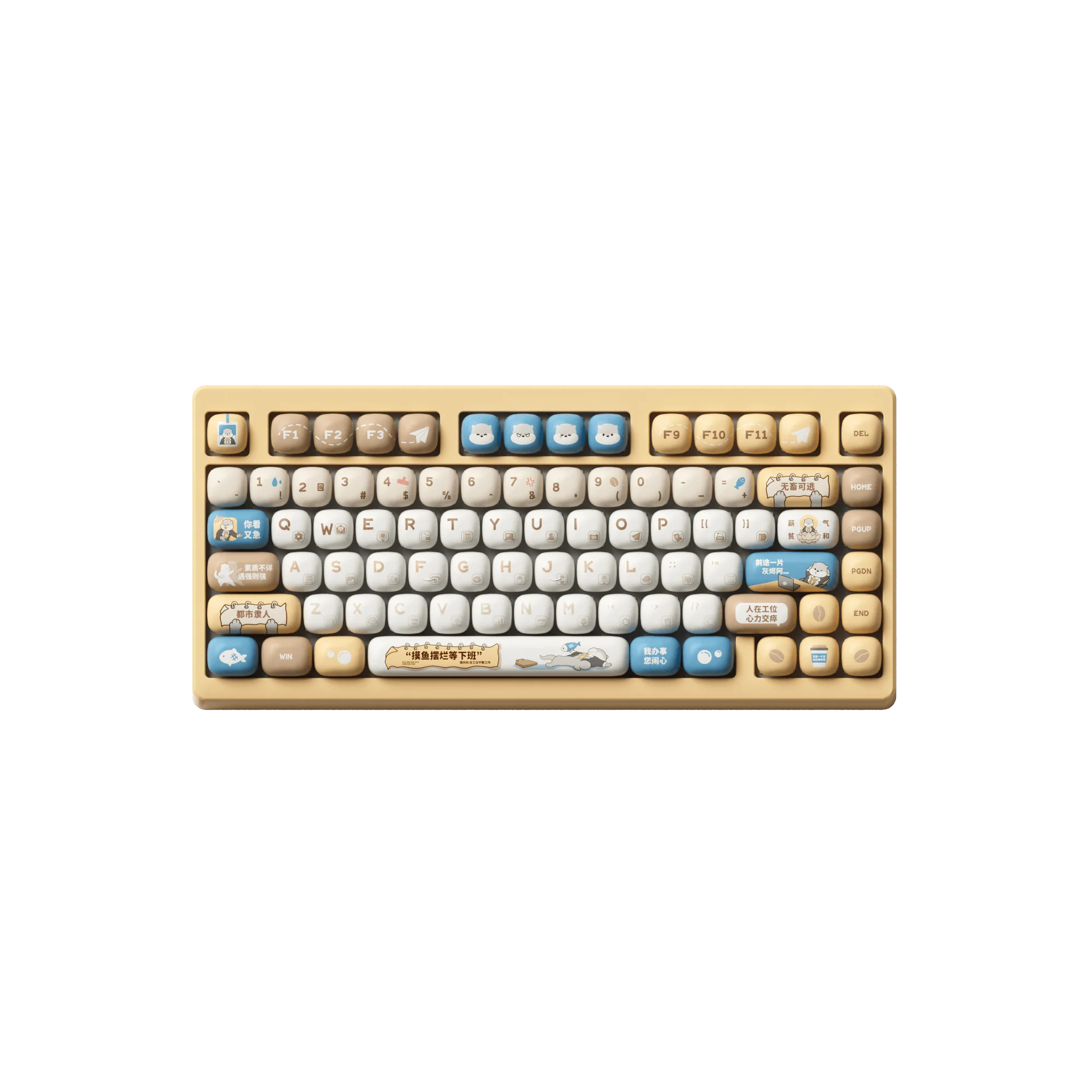Otter Hustle Keycap Set (138-key) - Image 4