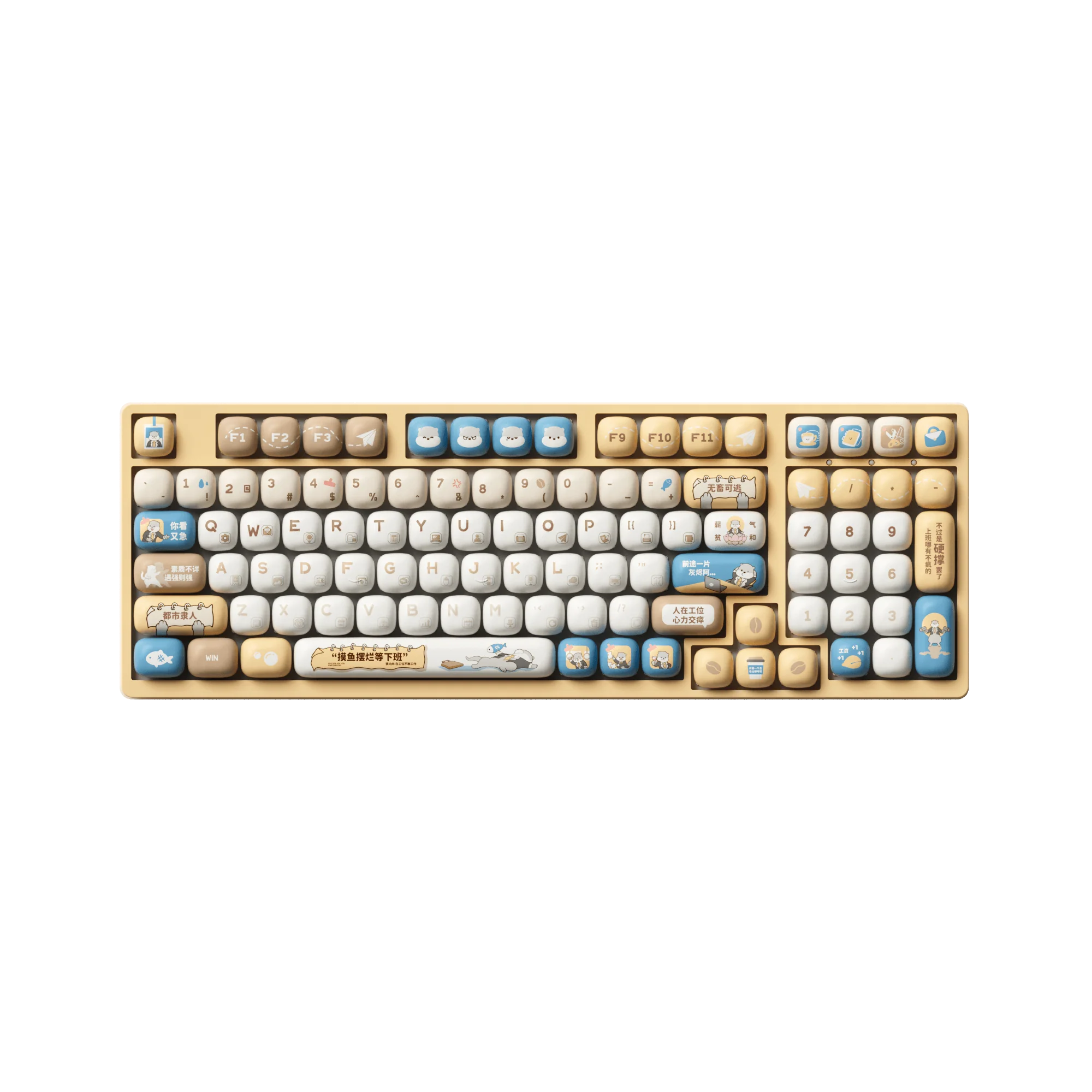 Otter Hustle Keycap Set (138-key) - Image 6