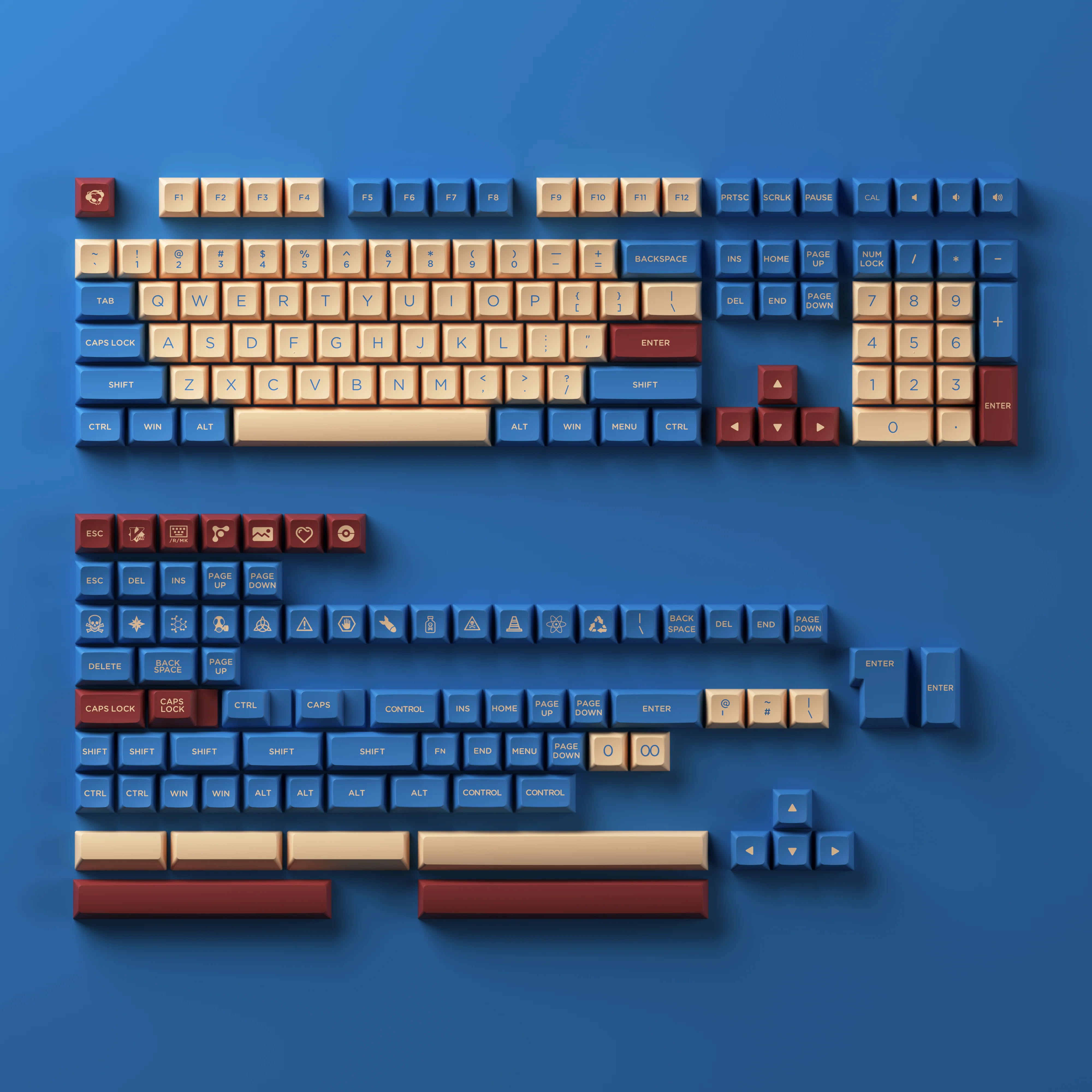 Palace Keycap Set (187-Key) - Image 3
