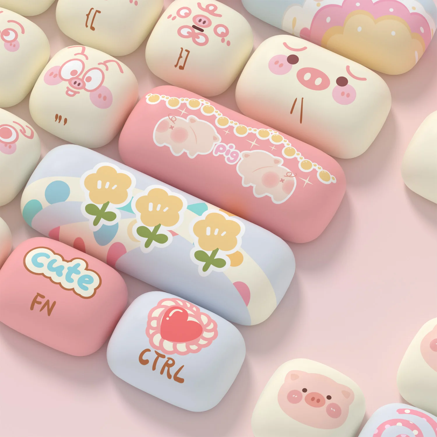 Piggy Party Keycap Set (139-key) - Image 11