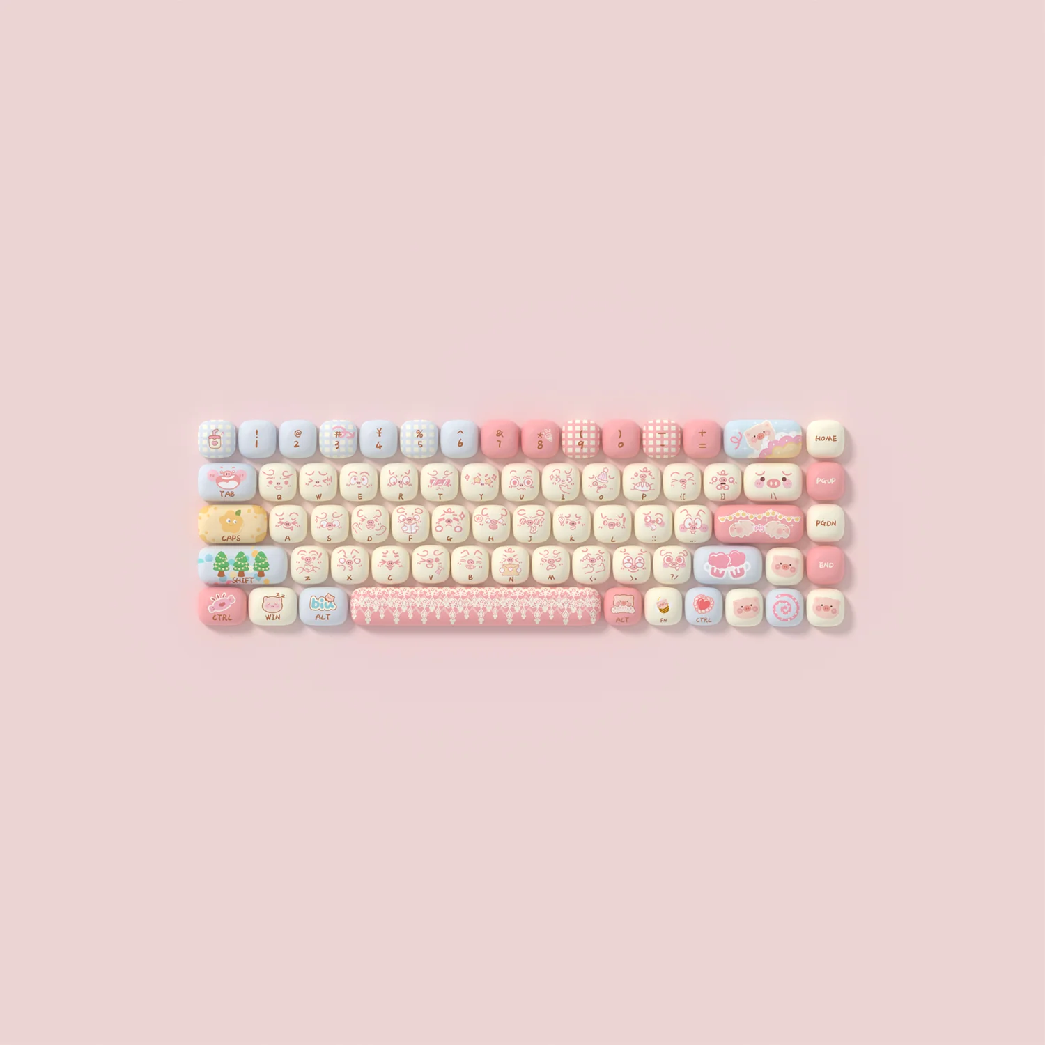 Piggy Party Keycap Set (139-key) - Image 4