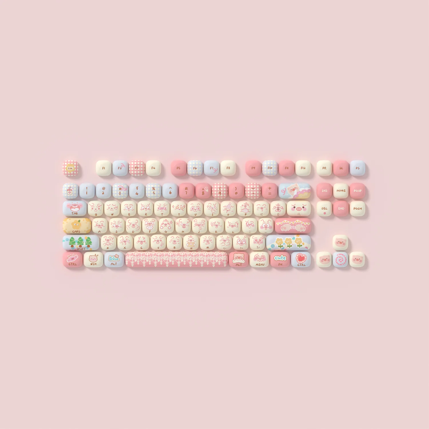 Piggy Party Keycap Set (139-key) - Image 6