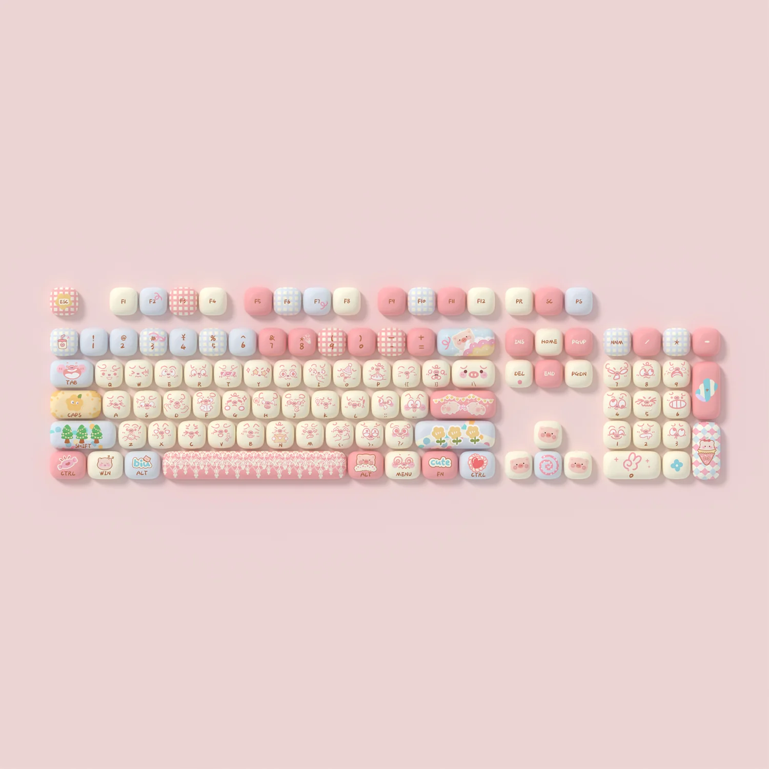 Piggy Party Keycap Set (139-key) - Image 8