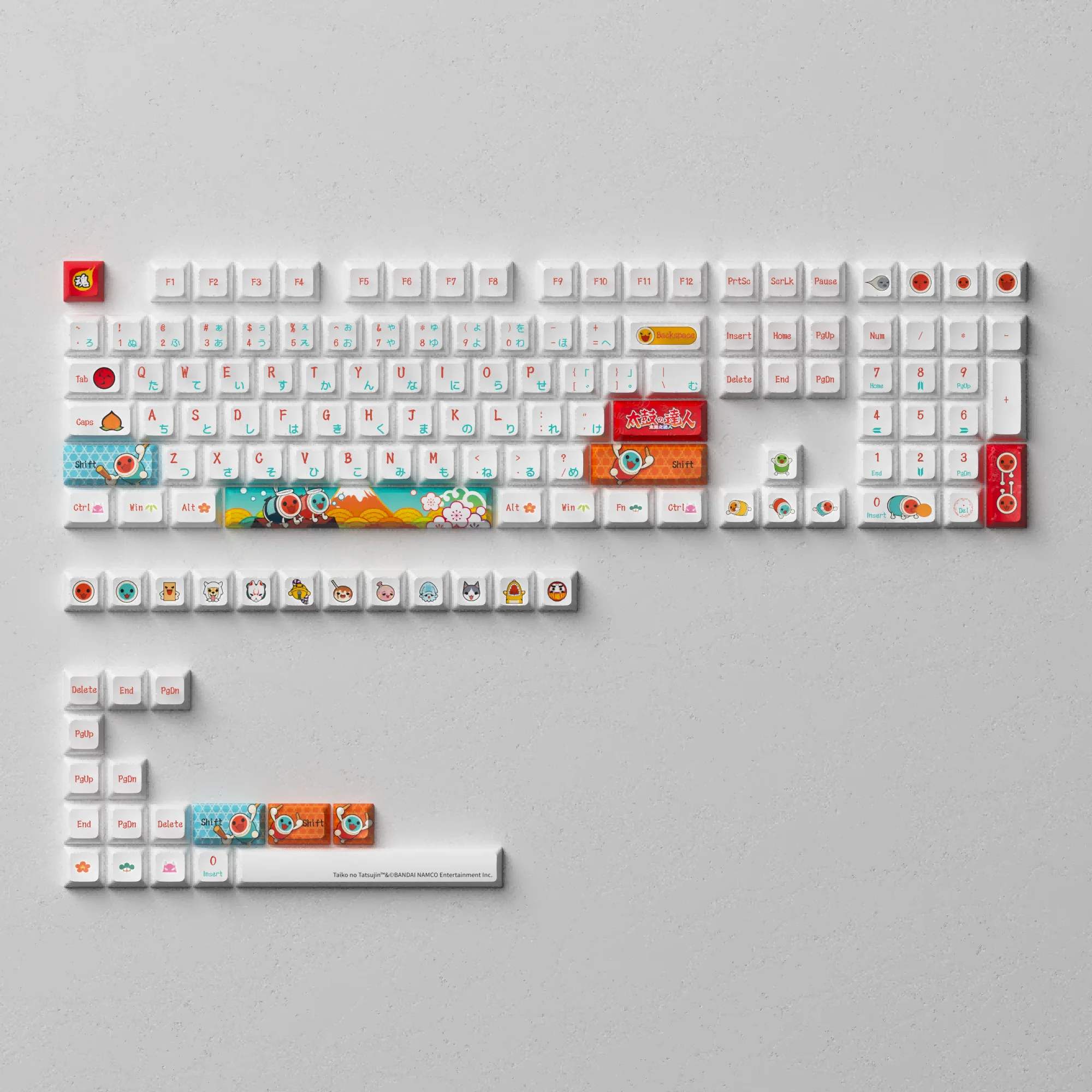 Taiko no Tatsujin Keycap Set (137-Key) - Image 4
