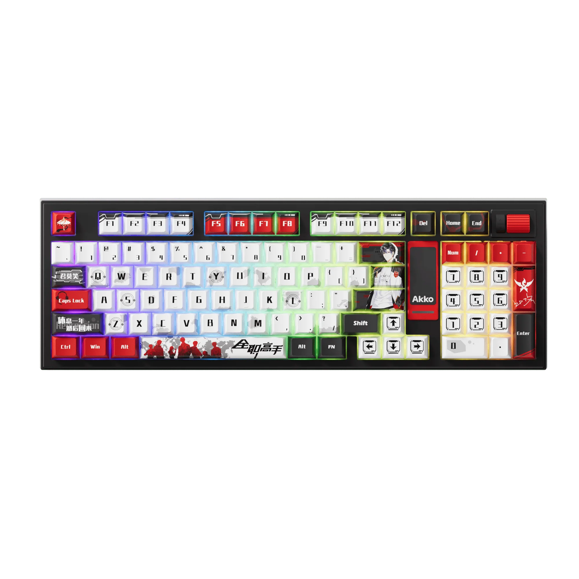 5098B Mechanical Keyboard with Screen - Image 24