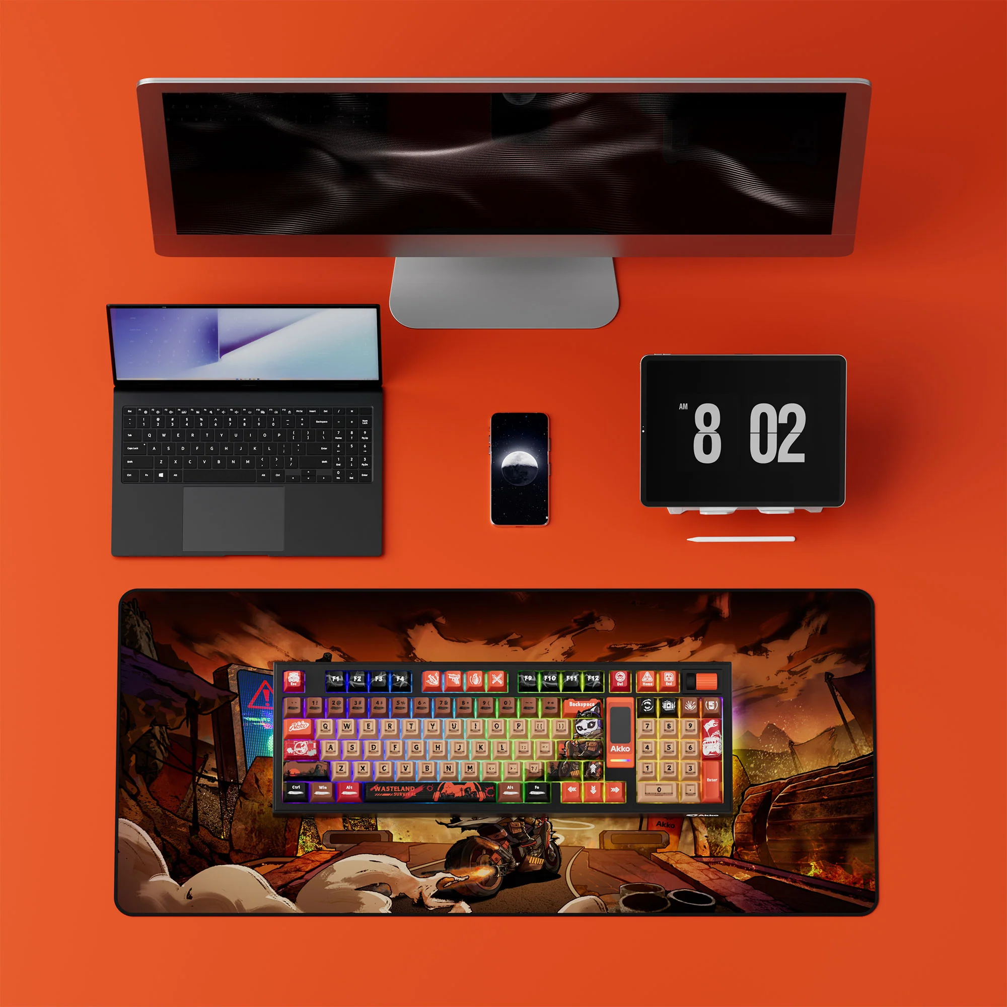 5098B Mechanical Keyboard with Screen - Image 12