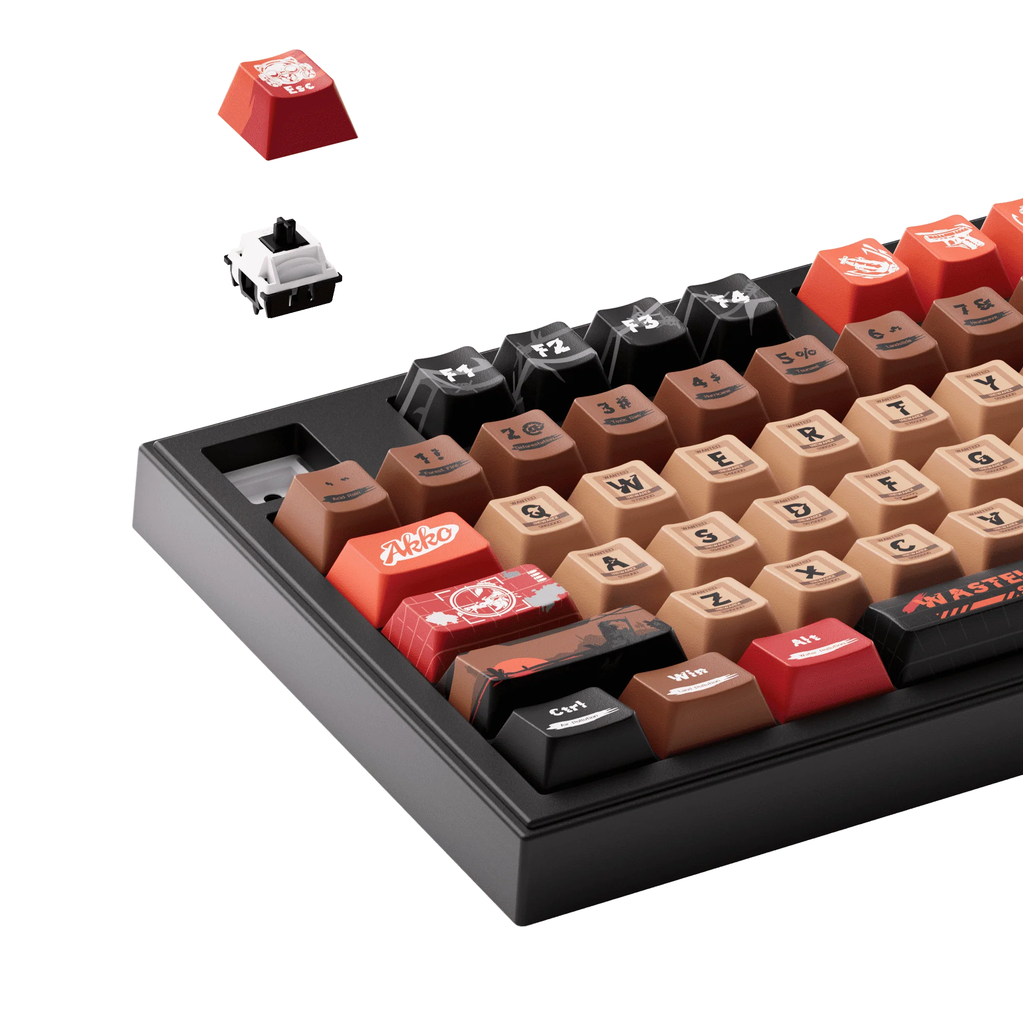 5098B Mechanical Keyboard with Screen - Image 17