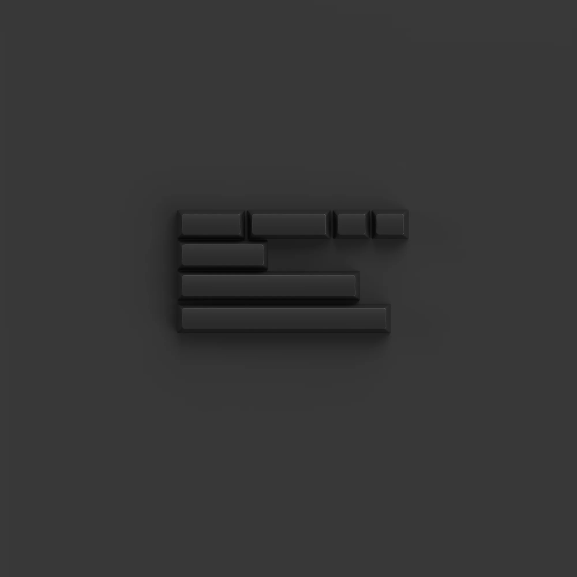 White on Black ABS SAL Keycap Set (195-Key) - Image 5